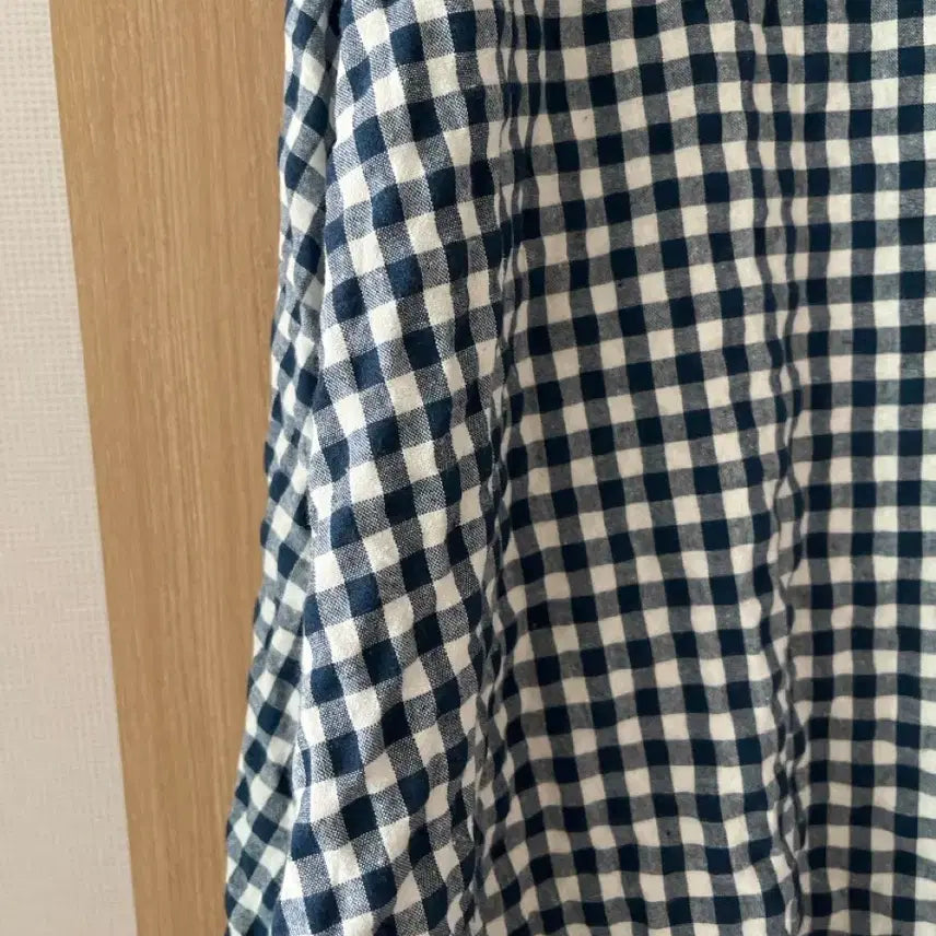 [BUNJANG] Checkered Short Sleeve Dress / 체크 반팔 원피스