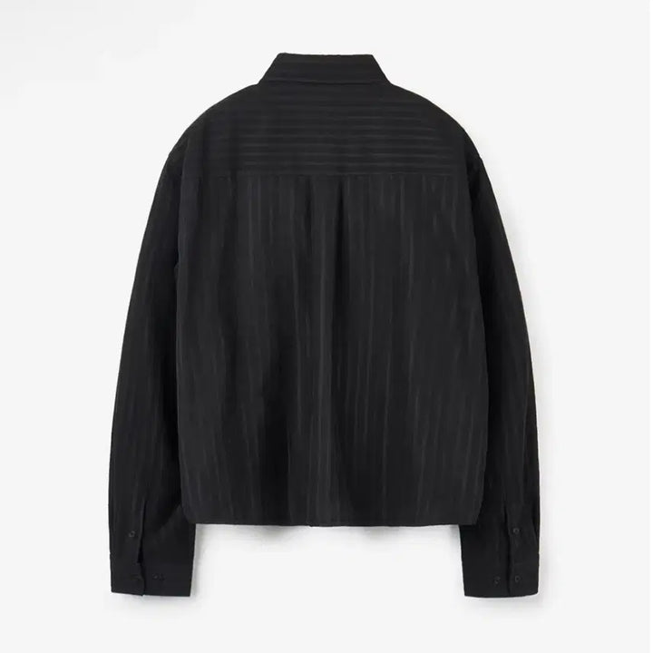 [BUNJANG] Day Crop Shirt Black M / [새상품] 데이 크롭 셔츠 블랙 M