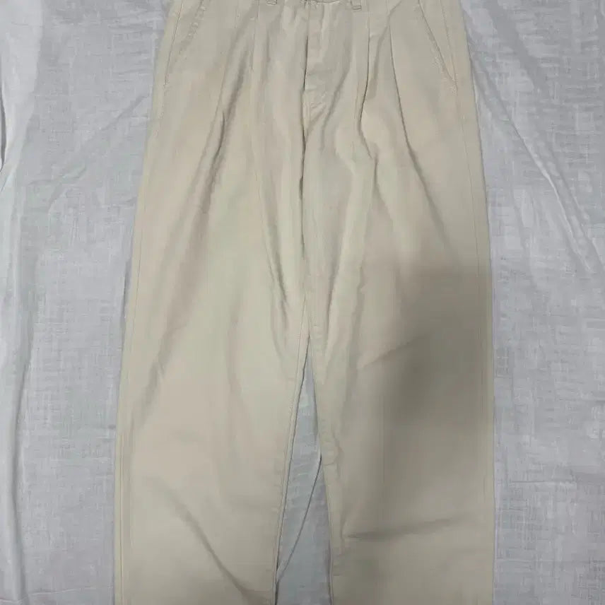 [BUNJANG] Brown Yak Ivory Cotton Denim Pants / 브라운야드 아이보리 코튼 데님 2