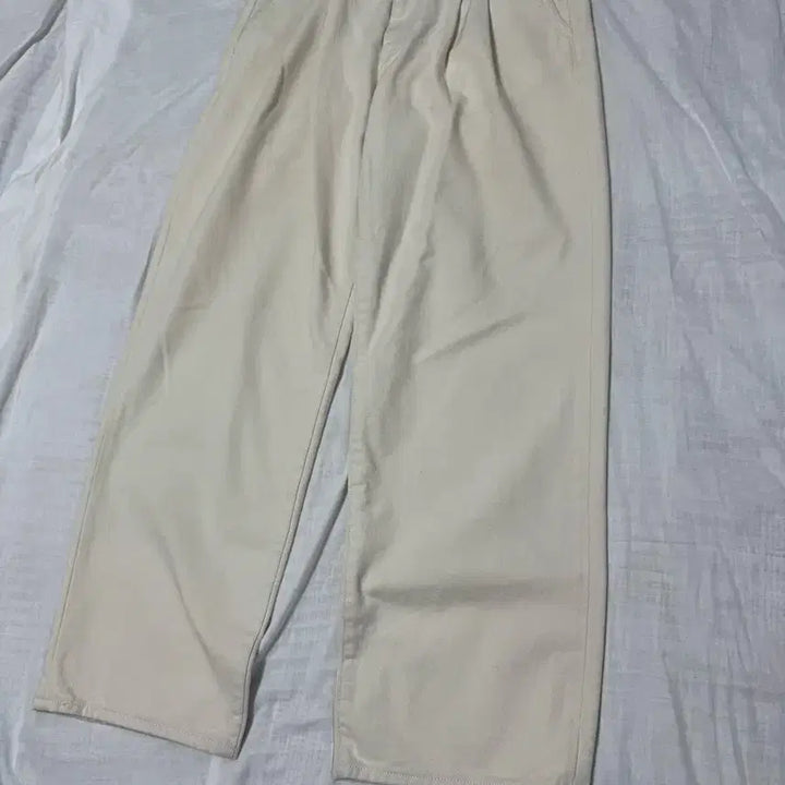 [BUNJANG] Brown Yak Ivory Cotton Denim Pants / 브라운야드 아이보리 코튼 데님 2