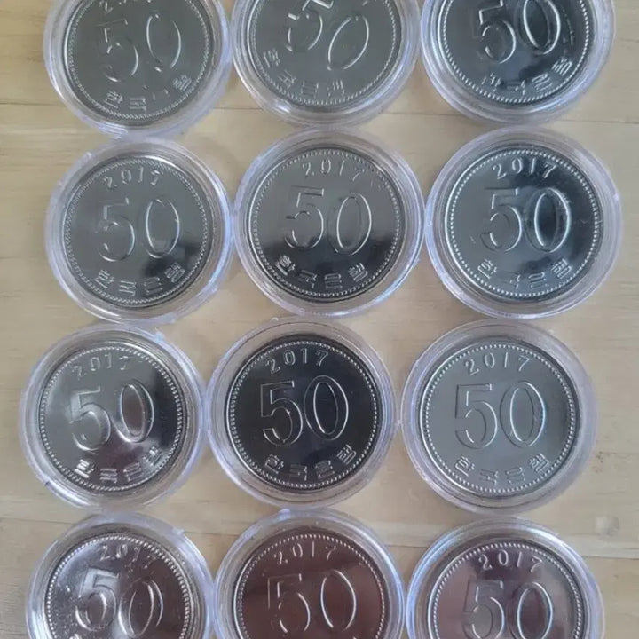 [BUNJANG] 2017 Uncirculated Commemorative Coin / 2017년 50주 준특년도 미사용 주화