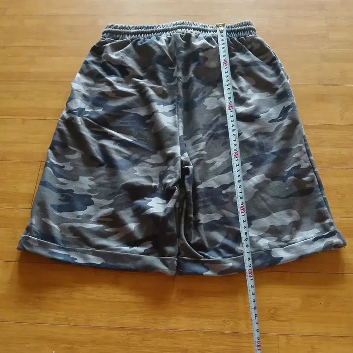 [BUNJANG] Camouflage 5-Part Shorts / 카모플라쥬 크롭나시티&amp;반바지 5부