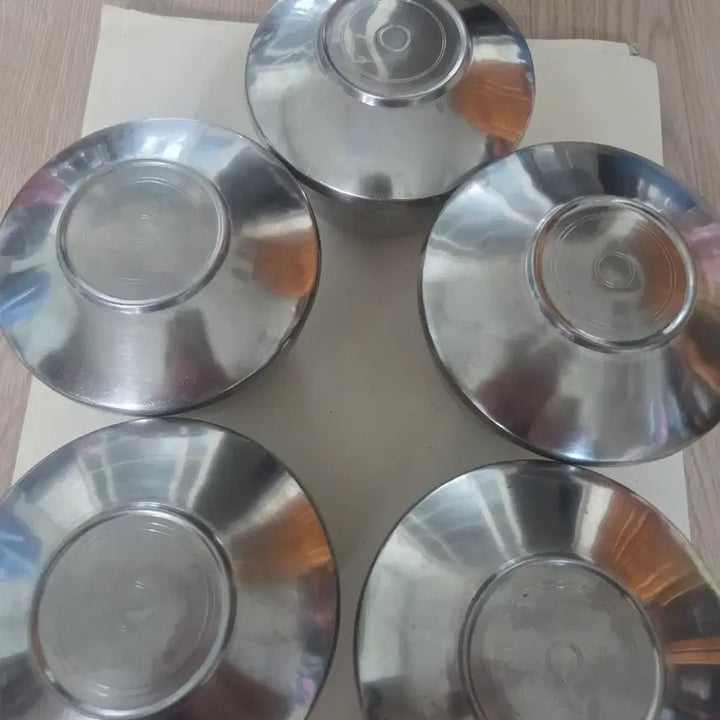 [BUNJANG] Rare Vintage 1960s-70s Bu Gong Special Mark Heavy Stainless Steel Ritual Bowl / 희귀빈티지] 60&