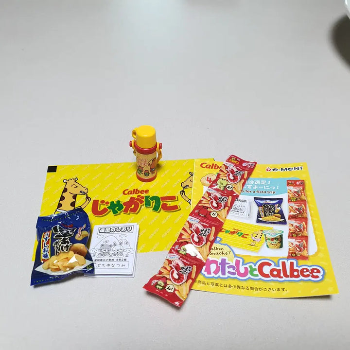 [BUNJANG] Re-Ment Calbee 4 Shrimp Chips Miniature / 리멘트 나와 가루비 4번 새우깡 과자 푸치샘플