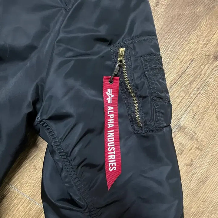 [BUNJANG] Alpha Industries MA-1 Black Bomber Jacket XL / 알파인더스트리 MA-1 블랙 봄버 자켓 XL