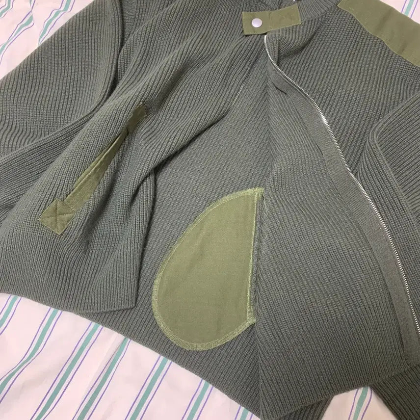 [BUNJANG] Gimaguas Commando Knit Zip-up Jacket / gimaguas 기마구아스 코만도 니트 집업 M