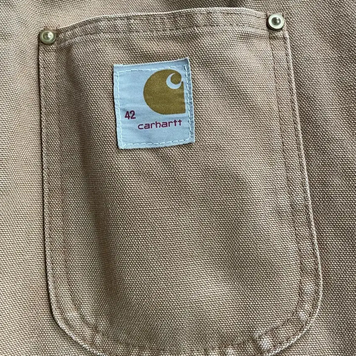 [BUNJANG] Carhartt Chore Jacket 6BLC (Vintage) / 빈티지 칼하트 초어 자켓 6BLC, 42