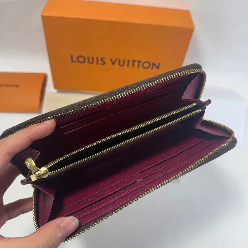 [BUNJANG] Louis Vuitton Clemence Wallet Long Wallet / [새상품급,풀구성] 루이비통 모노그램 클레망스 월릿 장지갑