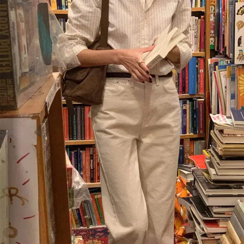 [SOLD OUT] 에드모어 스트라이프 셔츠