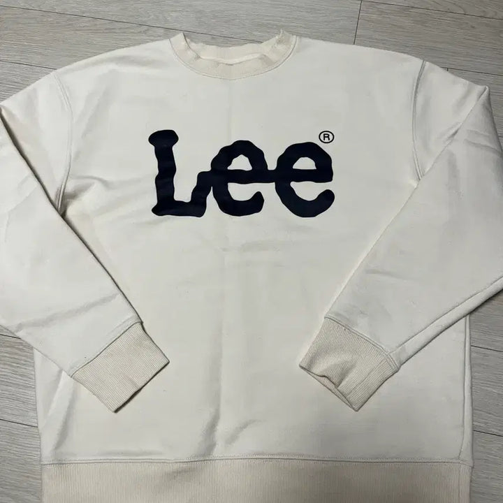 [SOLD OUT] 리(Lee) 빅로고 아이보리 맨투맨 S