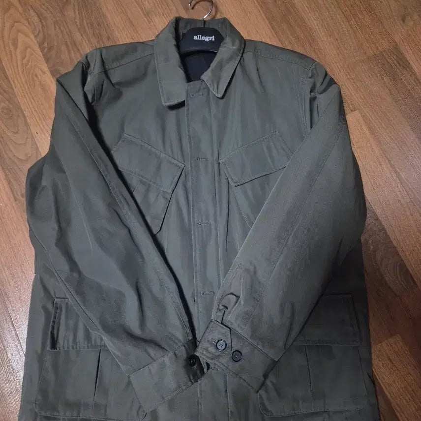 [BUNJANG] Massimo Dutti Studio Utility Jacket XL / 마시모두띠 유틸리티 야상 카키 xl