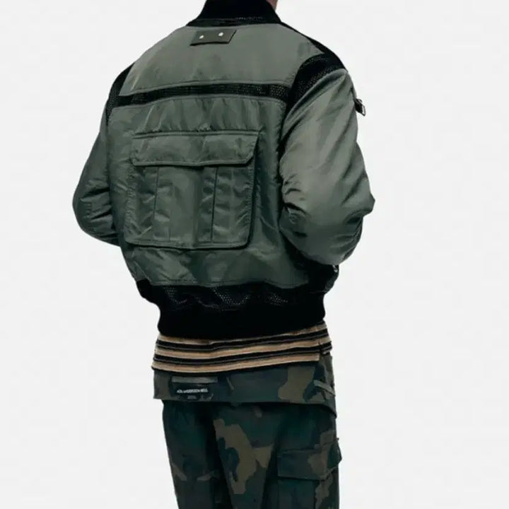 [BUNJANG] Andersson Bell Layered Bomber Jacket / 앤더슨벨 레이어드 봄버