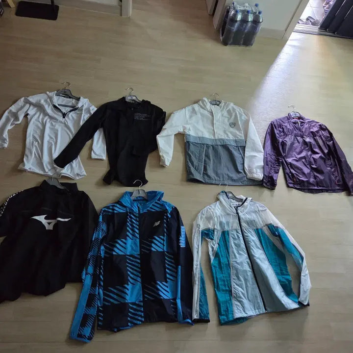 [BUNJANG] Various Brands Windbreaker Bundle Set / 바람막이 자켓 모음 (미즈노/뉴발란스 등) 7벌 일괄