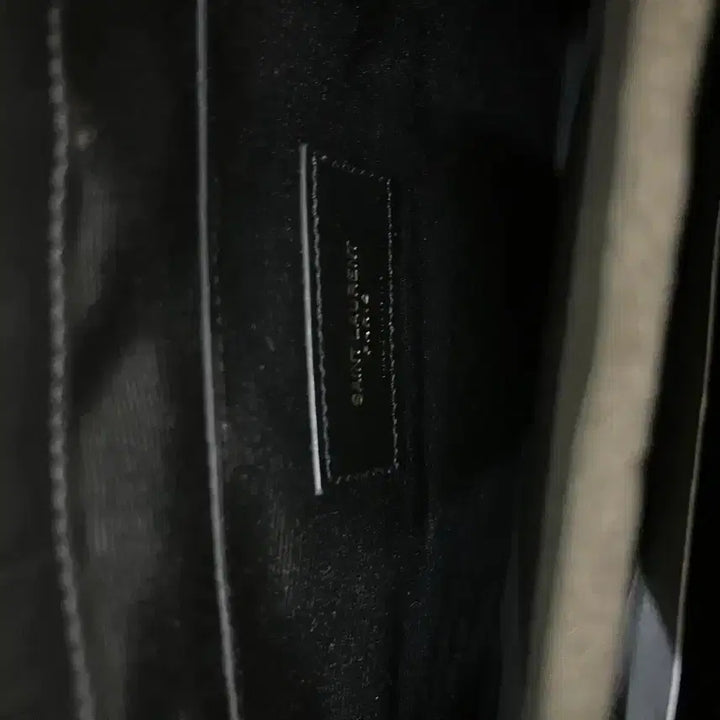 [BUNJANG] Saint Laurent YSL Monogram Clutch / 생로랑 YSL 모노그램 클러치 블랙(보증서 유)