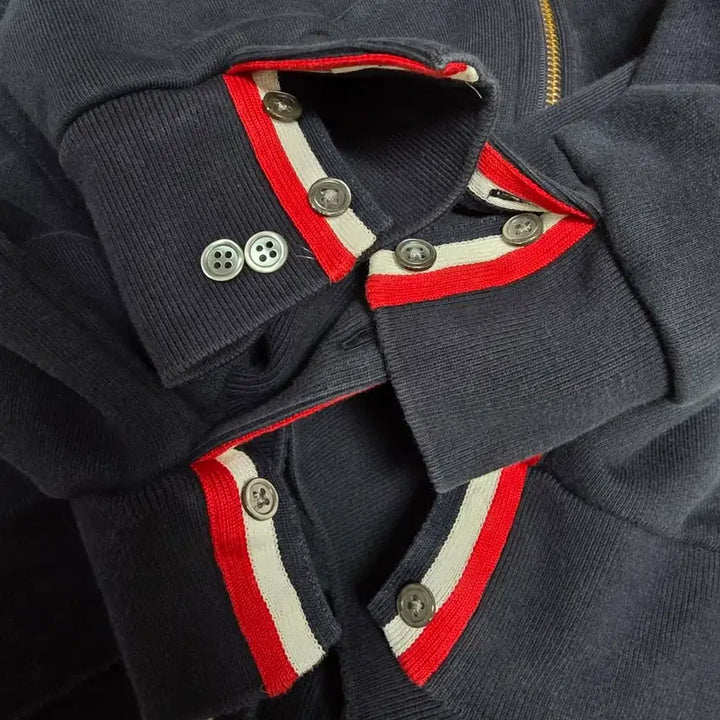 [BUNJANG] Thom Browne Tricolor Stripe Hoodie Jacket / {클로젯}[5]톰브라운 백삼선 후드집업
