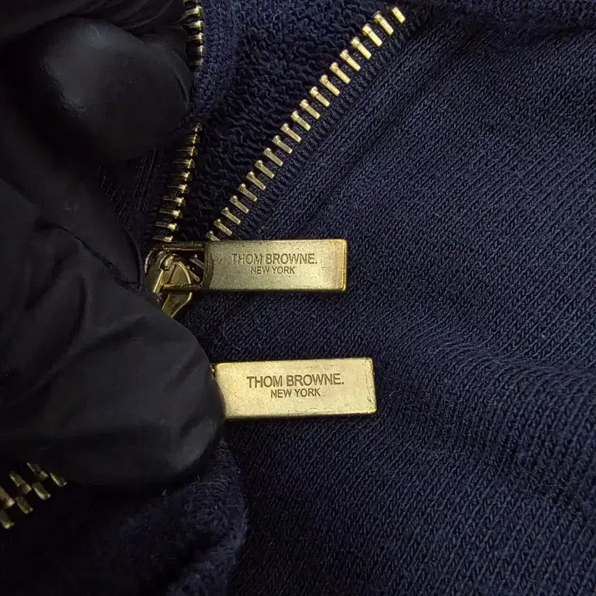 [BUNJANG] Thom Browne Tricolor Stripe Hoodie Jacket / {클로젯}[5]톰브라운 백삼선 후드집업