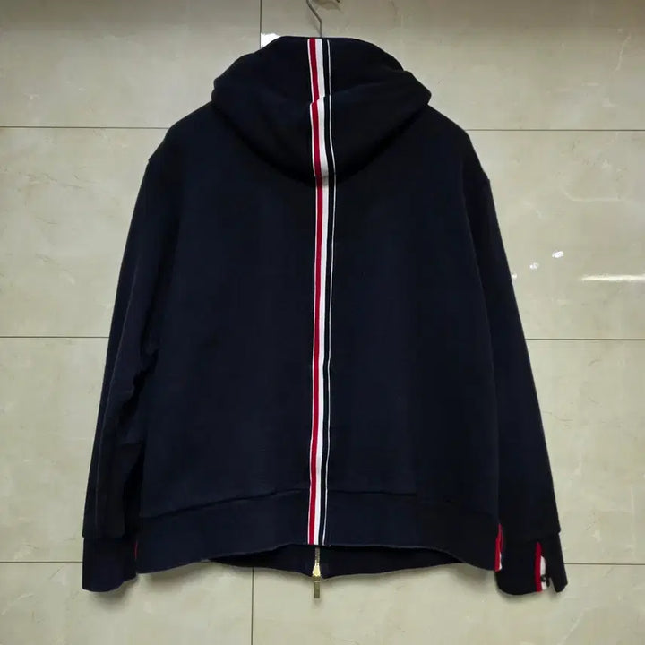 [BUNJANG] Thom Browne Tricolor Stripe Hoodie Jacket / {클로젯}[5]톰브라운 백삼선 후드집업