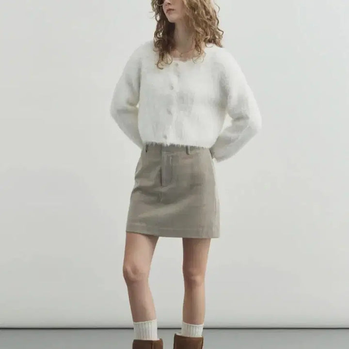 [BUNJANG] Angora Cardigan / 몽돌 앙고라 가디건
