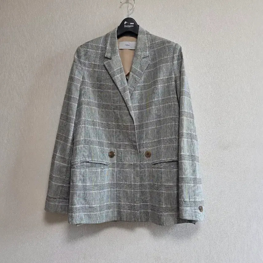 [BUNJANG] DOWL Check Jacket 55 Size / DOWL 체크 자켓 55사이즈
