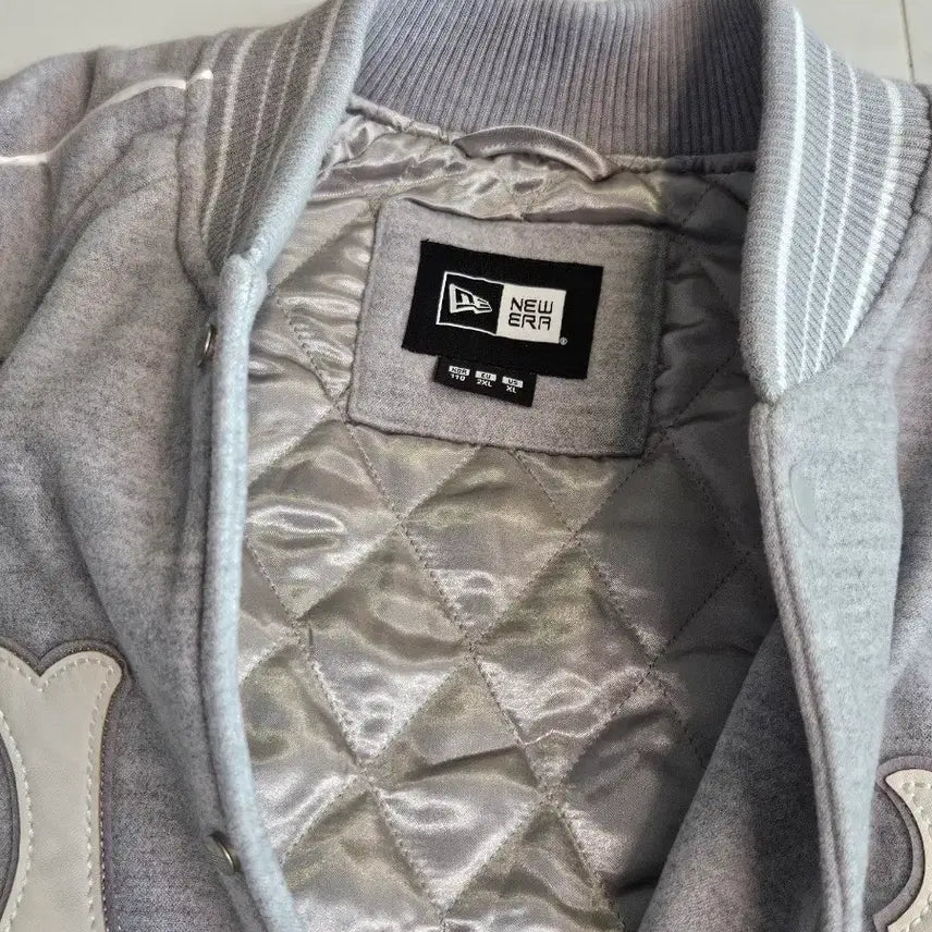 [BUNJANG] New Era NY Jacket Grey 2XL / 가격 제시 가능) 뉴에라 NY 자켓 그레이 110 2XL