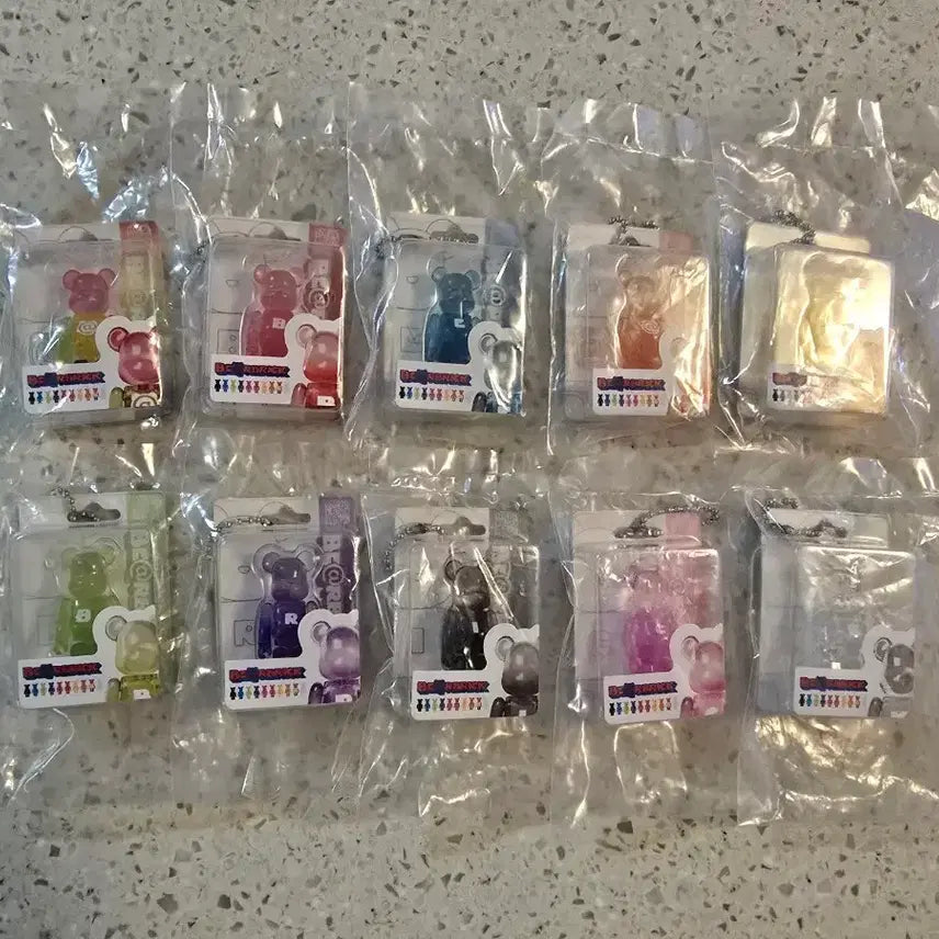 [BUNJANG] Bearbrick Series 2 Gacha Collection (10 Items) - Sealed / 베어브릭 가챠 2탄 전종(10종) 미개봉 새상품