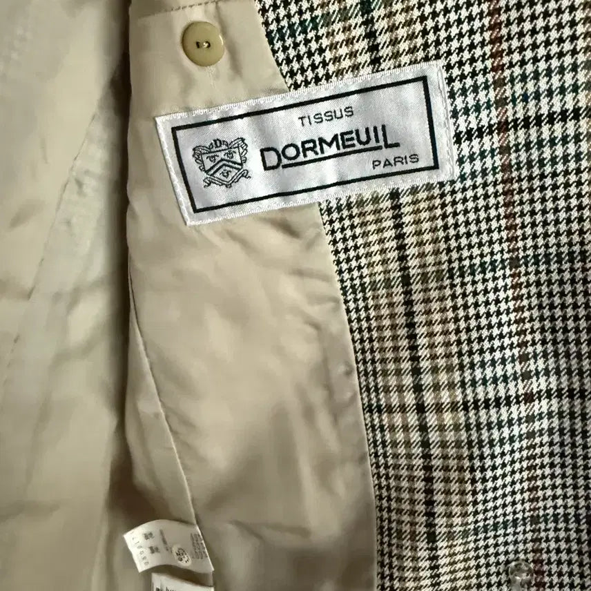 [BUNJANG] Checkered Double-Breasted Jacket / 체크 더블 자켓 7사이즈