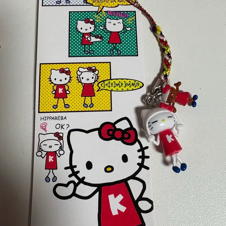 [BUNJANG] Hello Kitty Classic Comic Strap / 키티스트랩 고전키티 코믹키티