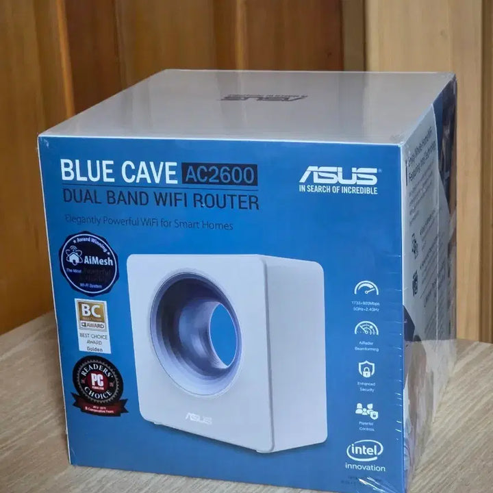 [SOLD OUT] 새제품! ASUS 블루케이브 유무선공유기*AI-Mesh*출력업그레드 버젼