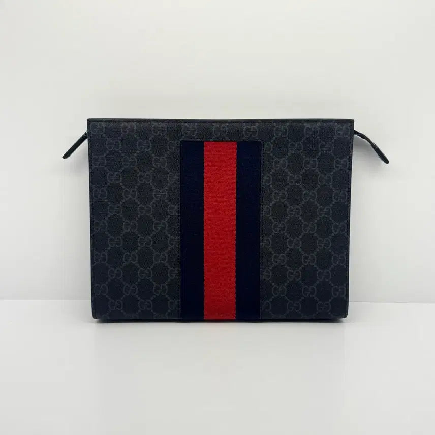 [BUNJANG] Gucci Web Stripe Clutch Bag / 구찌 웹삼선 클러치백