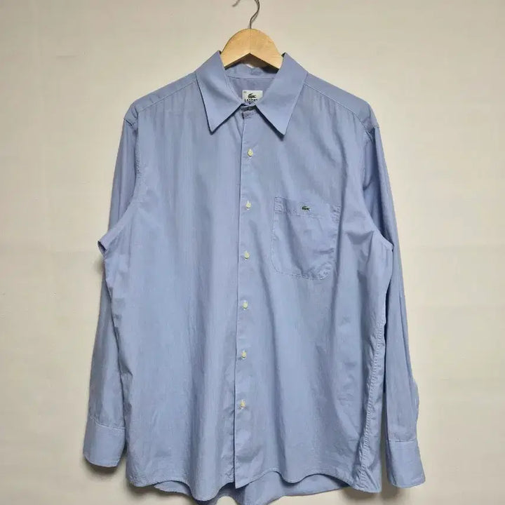 [BUNJANG] Lacoste Cotton Shirt / 라코스테Lacoste 코튼 셔츠 44 - S373