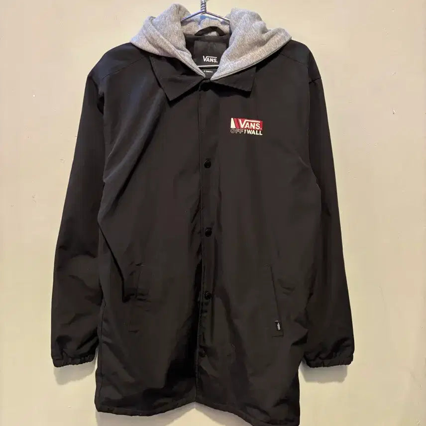 [BUNJANG] Vans Hooded Coach Jacket / 반스 후드도킹 코치 자켓