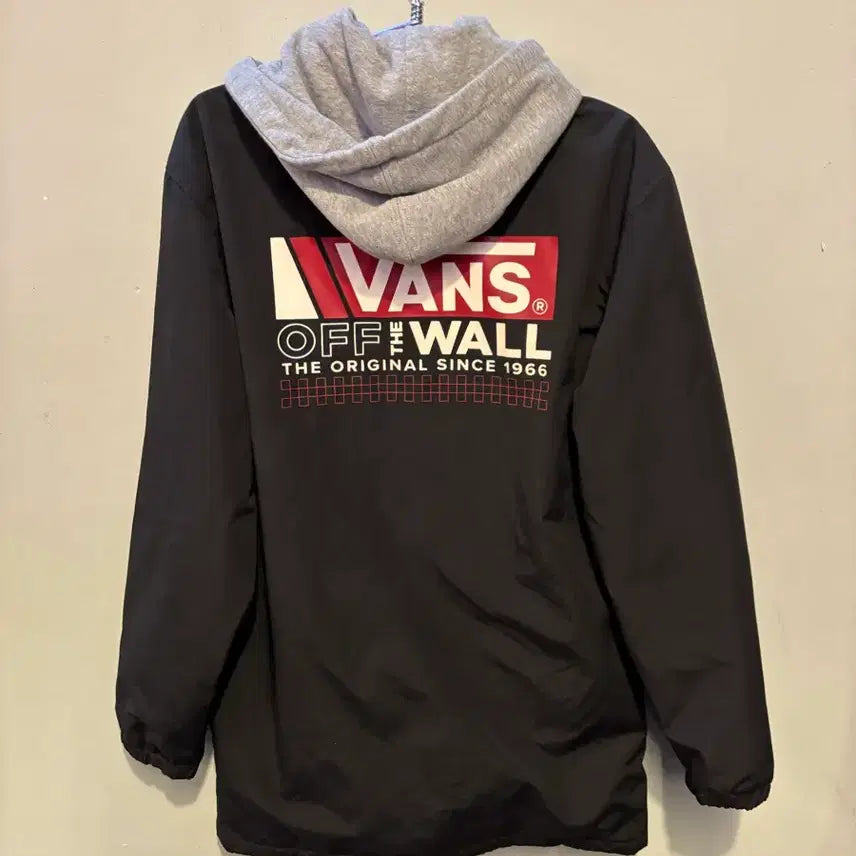 [BUNJANG] Vans Hooded Coach Jacket / 반스 후드도킹 코치 자켓