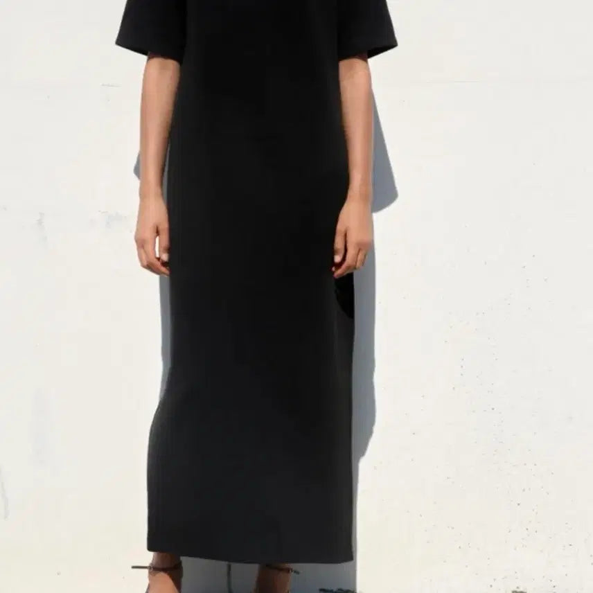 [BUNJANG] Zara Washed Long Dress Charcoal / 자라 워시드 롱원피스 CHARCOAL