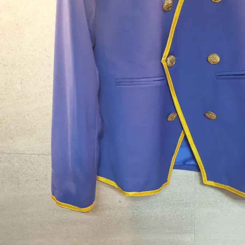 [BUNJANG] Luxury Anchor Patch Blue Jacket / 초럭셔리. 앵커 와펜. 블루 자켓.