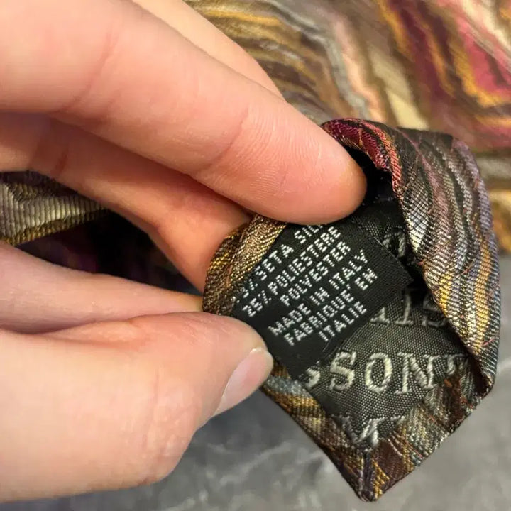 [BUNJANG] Missoni Necktie / 미쏘니 정품 넥타이