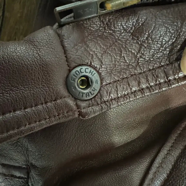 [BUNJANG] Sultan Leather 90s Vintage Leather Bomber Jacket / 90s SULTAN Sultan Leather 빈티지 가죽 봄버 자켓
