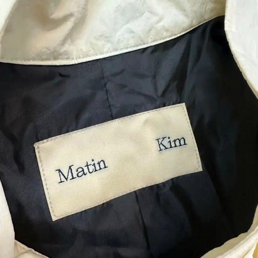 [BUNJANG] Matinkim Nylon Coat Jacket / 마뗑킴 나일론 코트 자켓