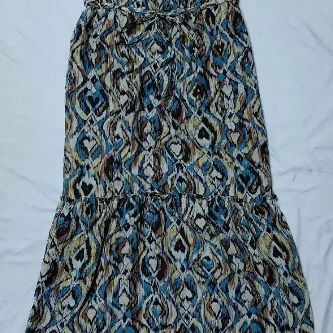[BUNJANG] Lautreamont Ethnic Pattern Maxi Dress (Size 38) / [정품/희귀] LAUTREAMONT 에스닉 패턴 맥시 원피스(38)