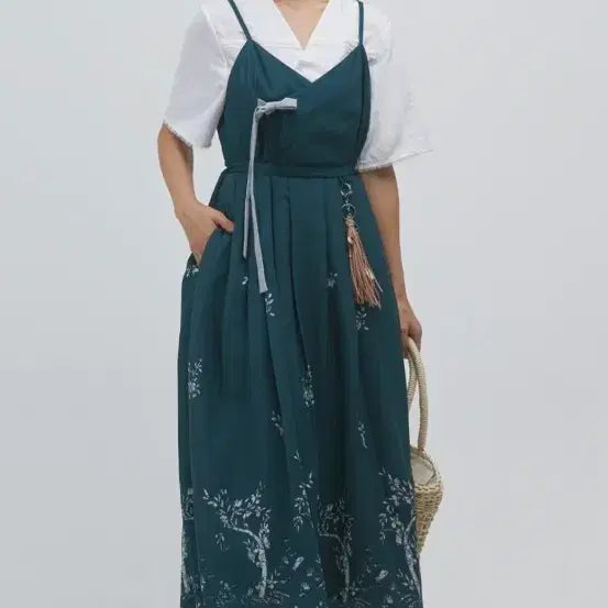 [SOLD OUT] 리슬 자개 버들 원피스