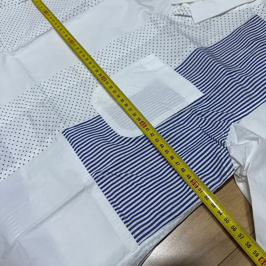[BUNJANG] Engineered Garments Striped Dot Pattern Shirt / 엔지니어드가먼츠 셔츠 (새제품)