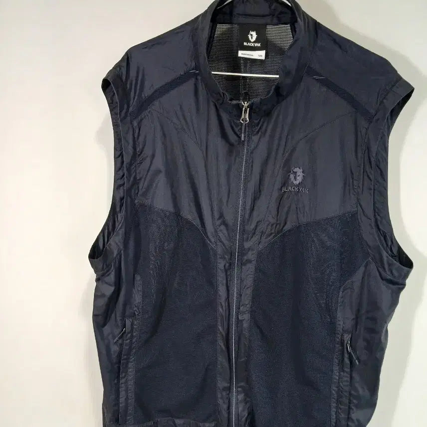 [SOLD OUT] 블랙야크 남성 바람막이 조끼 네이비