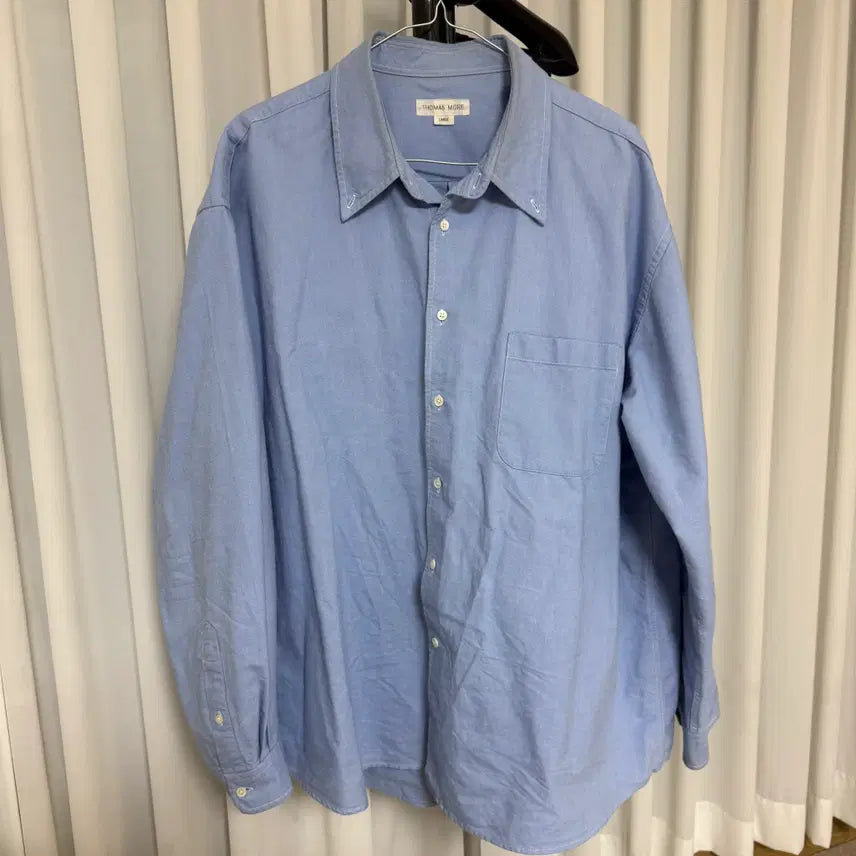 [BUNJANG] Thomas More Oxford Shirt Blue L / 토마스모어 옥스포드 셔츠 블루 L