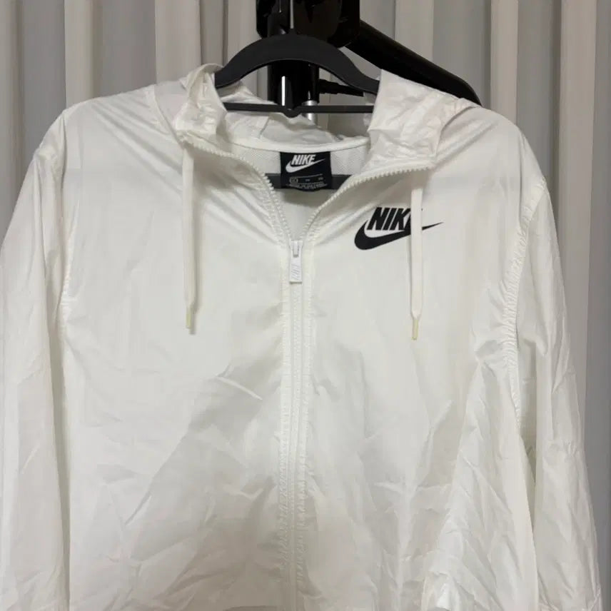 [BUNJANG] Nike Windbreaker White XL / 나이키 윈드브레이커 화이트 XL