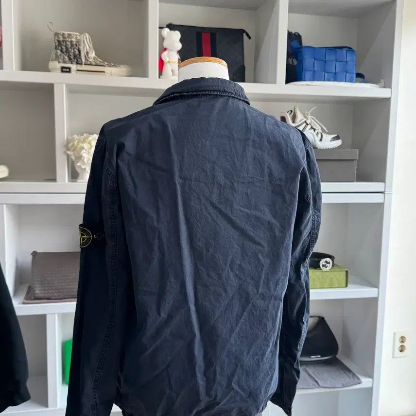 [BUNJANG] [새상품급,L] 스톤아일랜드 올드이펙트 오버셔츠 자켓 / [새상품급,L] 스톤아일랜드 올드이펙트 오버셔츠 자켓