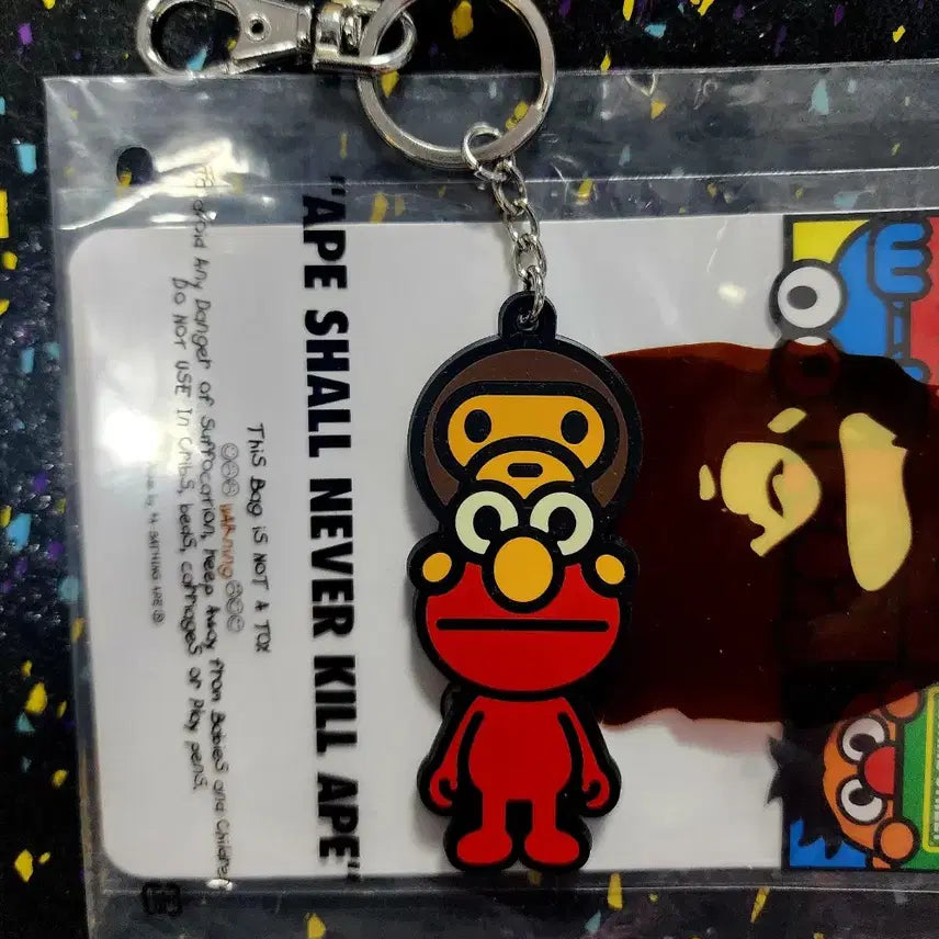 [SOLD OUT] BAPE x Sesame Street 키링