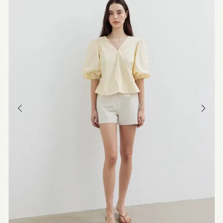 [BUNJANG] SIE Le Celina Cotton Blouse Ivory S / 시에 SIE 르 셀리나 코튼 블라우스 아이보리 S