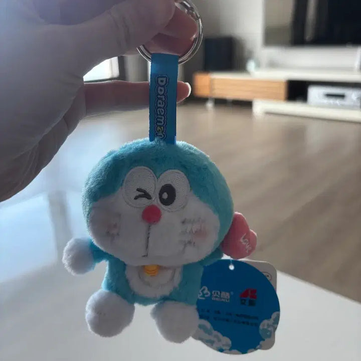 [BUNJANG] Doraemon Heart Keyring / 하트든 도라에몽 키링 정품