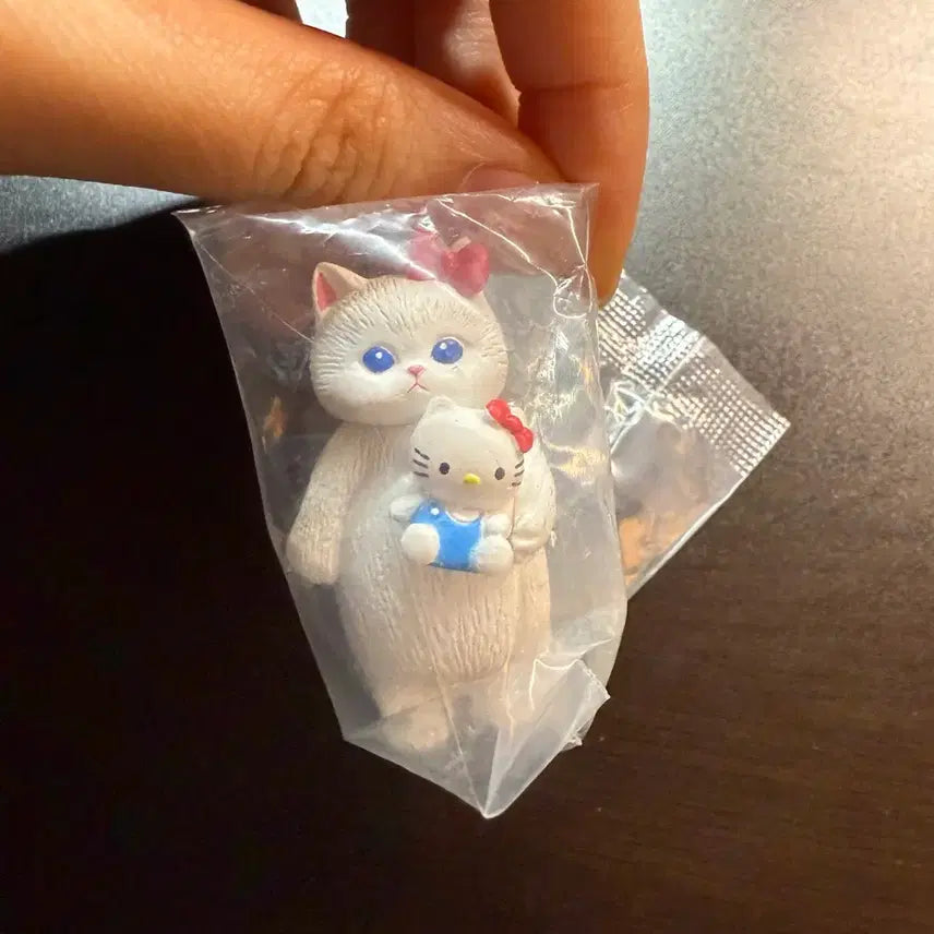 [BUNJANG] Mof Sand Sanrio Characters Cat Figure Set (Hello Kitty, Cinnamoroll, My Melody) - Bundle Set, Sealed / 모프샌드 산리오 캐릭터 고양이 피규어 3종[일괄/미개봉]