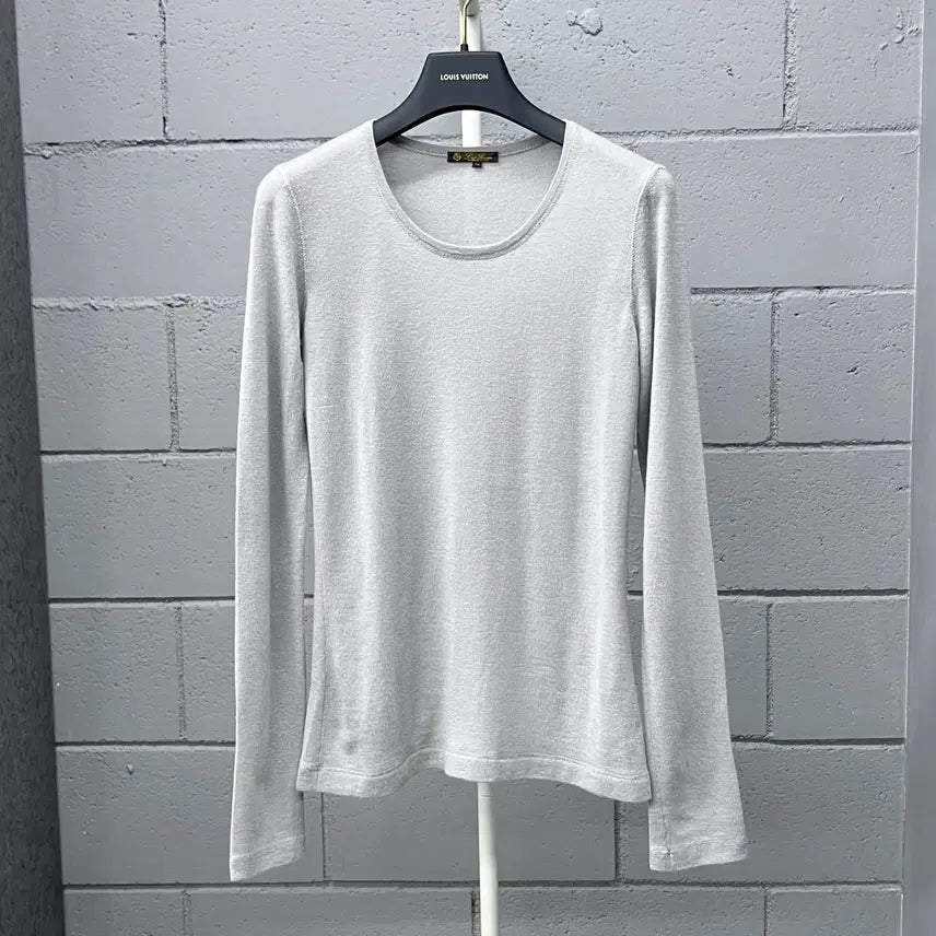 [SOLD OUT] AB2 / 로로피아나 캐시미어 유넥 긴팔 니트 42size