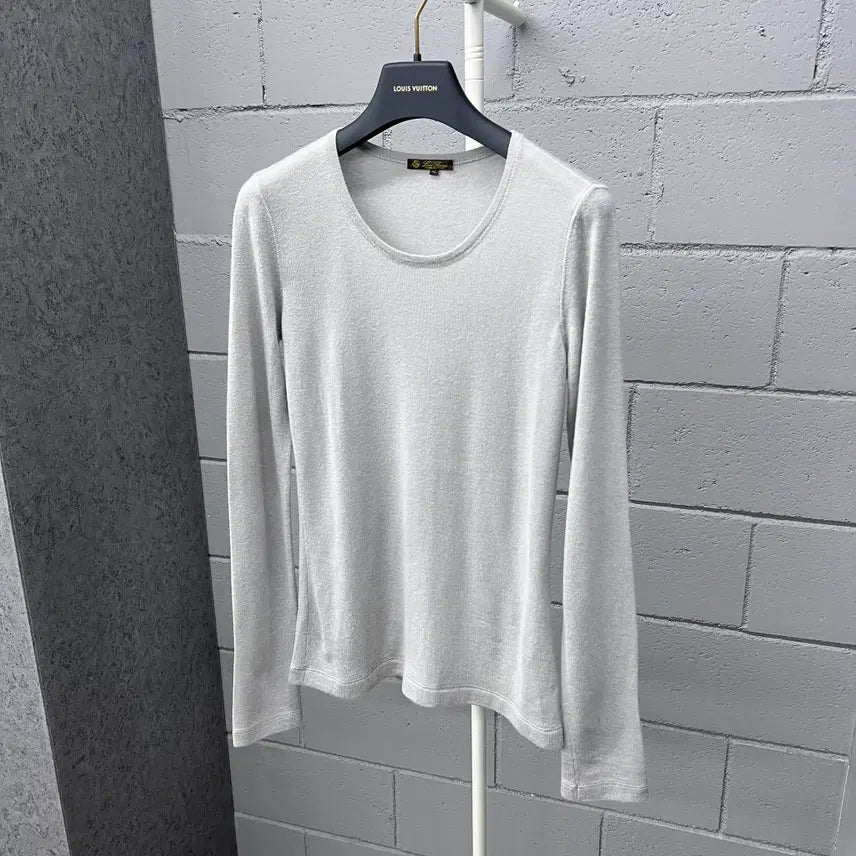 [SOLD OUT] AB2 / 로로피아나 캐시미어 유넥 긴팔 니트 42size